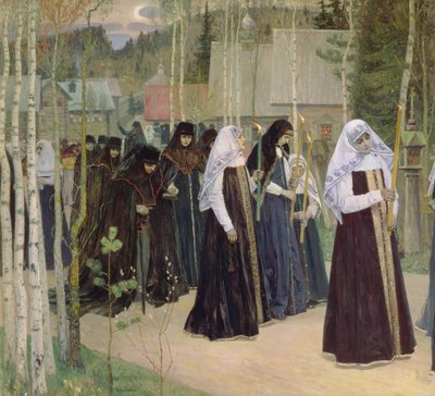 La presa del velo da Mikhail Vasilievich Nesterov